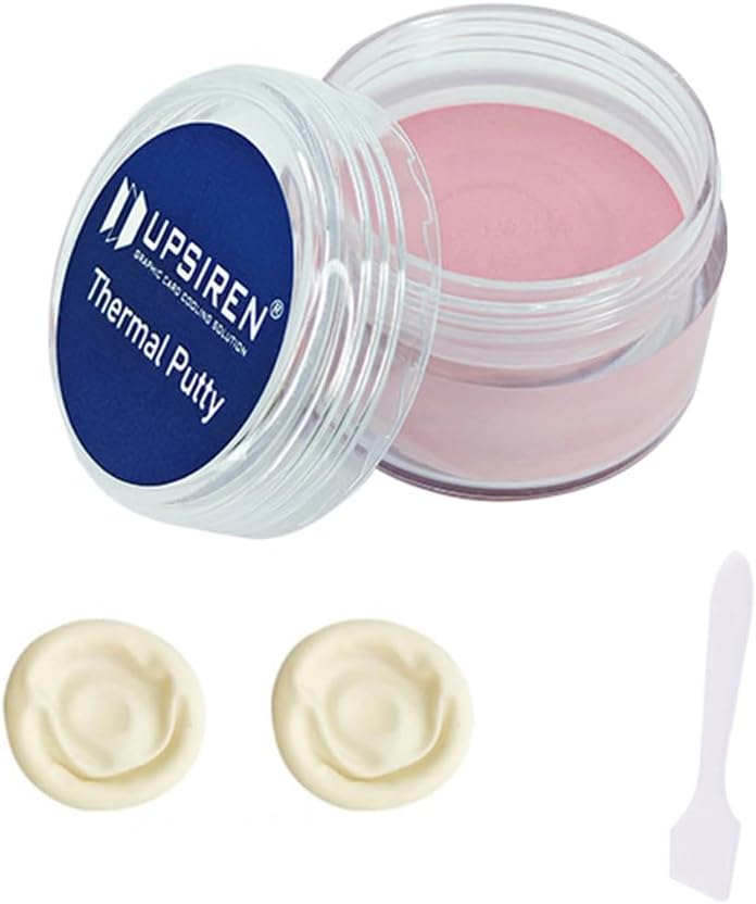 UPSIREN UTP-6 12.8w/mk Thermal Putty for VGA GPU IC Processor Rapid Cooling Thermal Pad Replacement Heat Blocking Putty High Performance (50g) - Image 1